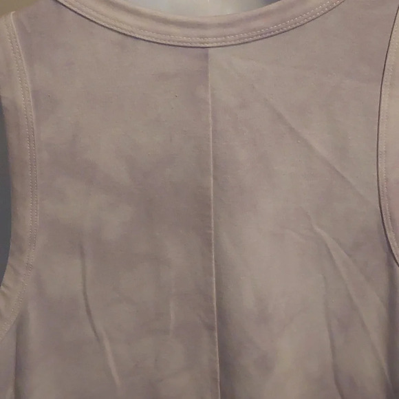 Lavender tie-dye sundress tankdress summer dress Size Large nwot - Picture 4 of 6